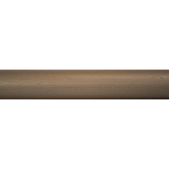 Tringle à rideau bois d28 250 cm coloris taupe - MOBOIS