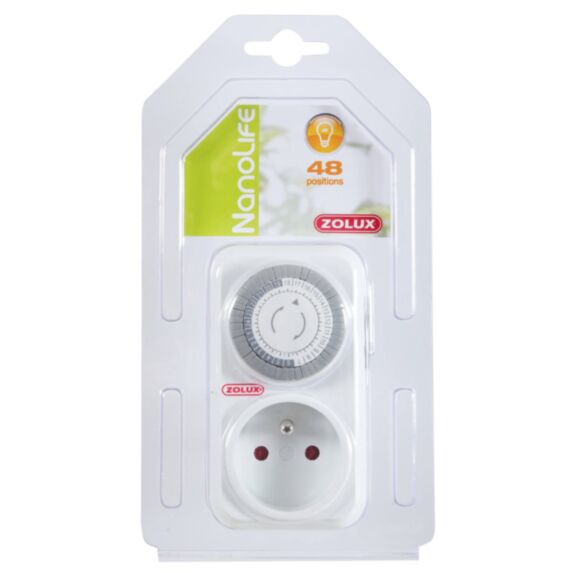 Programmateur Électromécanique Aquarium 48 Positions - ZOLUX