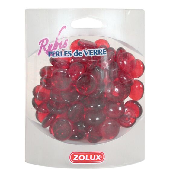 Perle de Verre Aquarium Rubis 390gr - ZOLUX