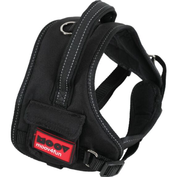 Harnais confort réflectif Moov M noir - ZOLUX