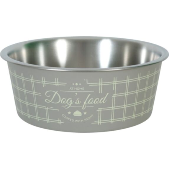 Écuelle Food Dog anti-dérapante taupe 1200mL - ZOLUX