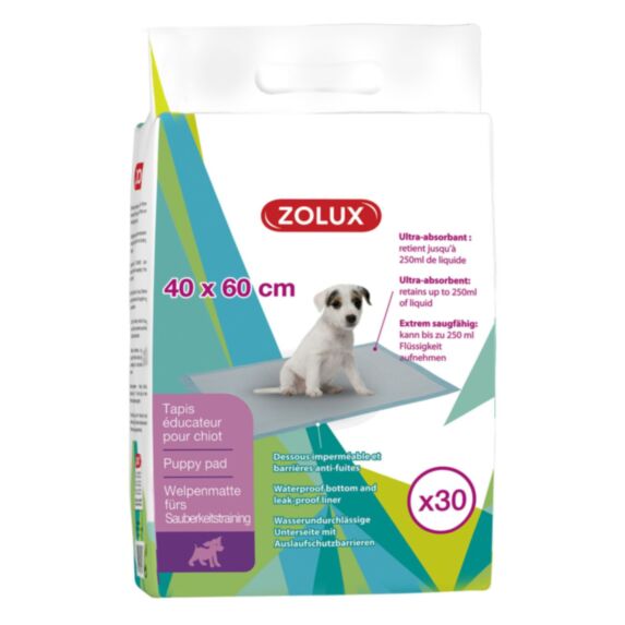 Tapis éducation chiot 40x60cm x30 - ZOLUX