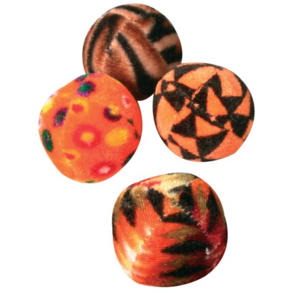 4 Balles Chat Muticolores Ø4cm - ZOLUX