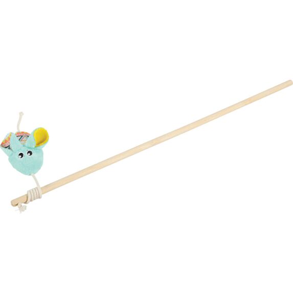 Canne à Pêche Chat Kali Figurine Souris Vert - ZOLUX