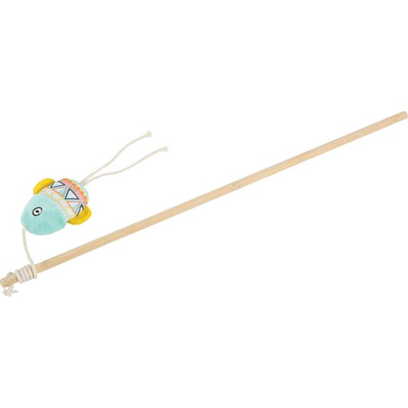 Canne à Pêche Chat Kali Figurine Poisson Vert - ZOLUX