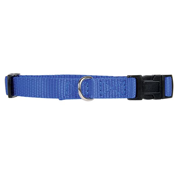 COLLIER BLEU NYLON 50/80CM