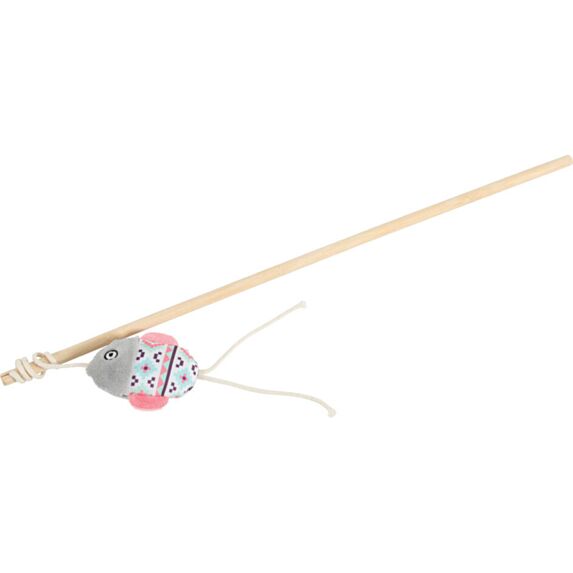 Canne à Pêche Chat Kali Figurine Poisson Gris - ZOLUX