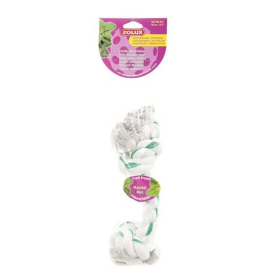 Jouet  pour chien corde coton mentholé 40cm - ZOLUX