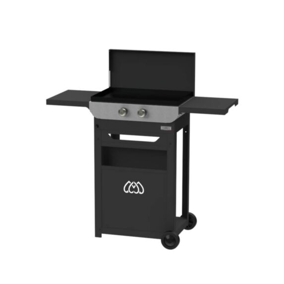 Plancha à gaz Original 260 duo Edition + chariot + couvercle - LE MARQUIER