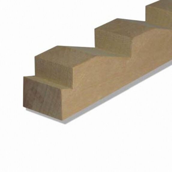 Crémaillère hêtre 2000 x 18 x 18mm