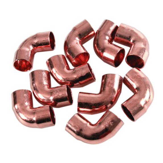 coude 90° DF d14 - sac.10 pcs