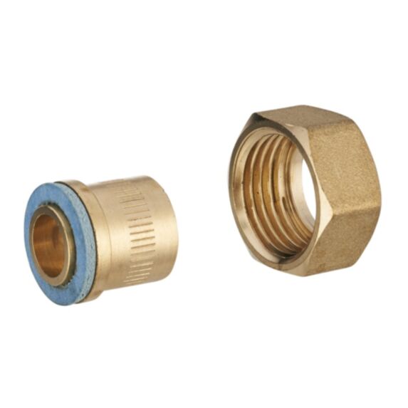 Raccord 2 pièces gaz naturel à souder F15x21 Ø14 - NOYON THIEBAULT