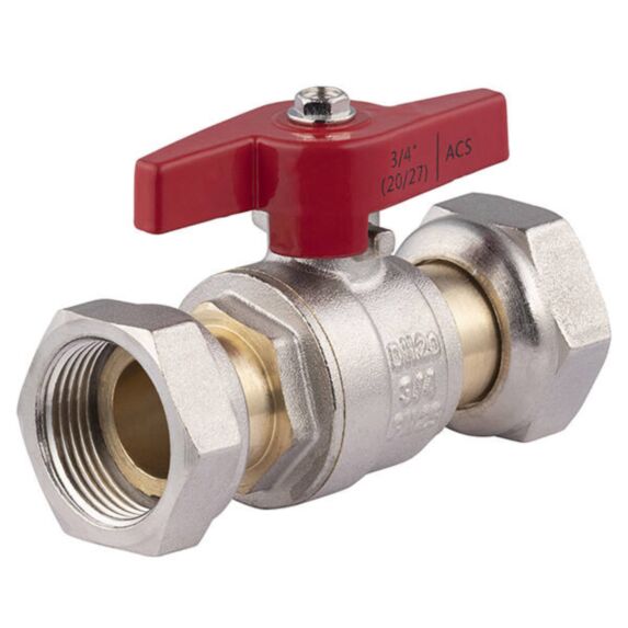 Vanne d'arrêt à manette papillon FEL3/4