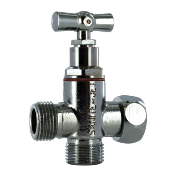 Robinet arret 2 sorties MF3/8