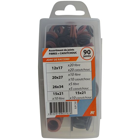 Coffret joints caoutchouc + fibre - NOYON & THIEBAULT