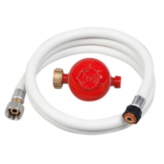 Détendeur propane 1,5 kg/h 37mbar sécurisé + Flexible 1,50m 10ans - NOYON THIEBAULT