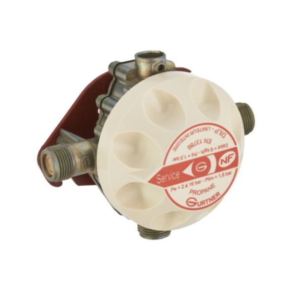 Coupleur inverseur auto propane + limiteur 6 kg/h 1,5 bar M20x150 - NOYON THIEBAULT
