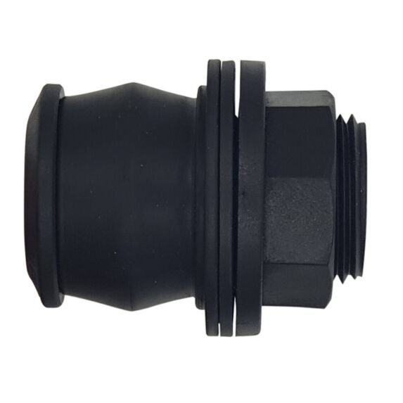 Raccord passe cuve auto etanche montage par l'extérieur mâle 26x34 (1') - femelle 20x27 (3/4)