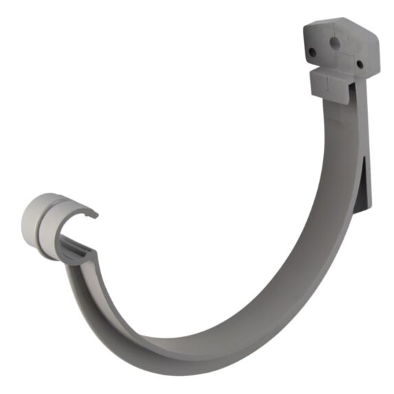 Collier fixation gouttière 33 Ø100 gris - GIRPI