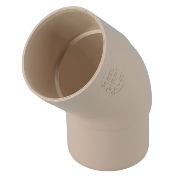 Coude 45° sable D50 - GIRPI