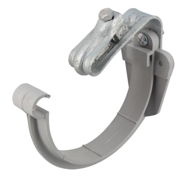 Support + patte couverture ondulée gris - GIRPI