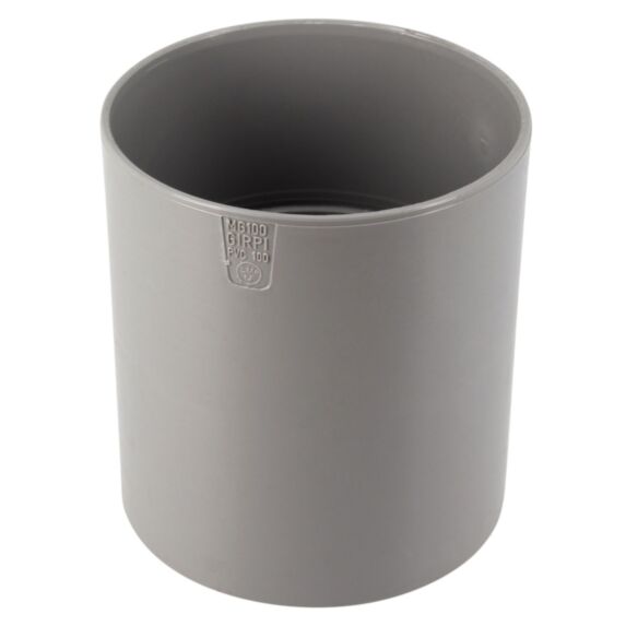 Manchon avec butée ø100mm femelle-femelle