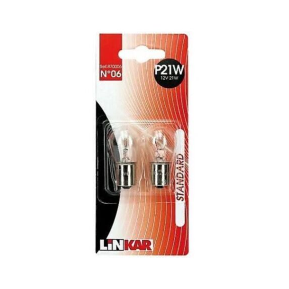 2 Ampoules P21W 12V - LINKAR