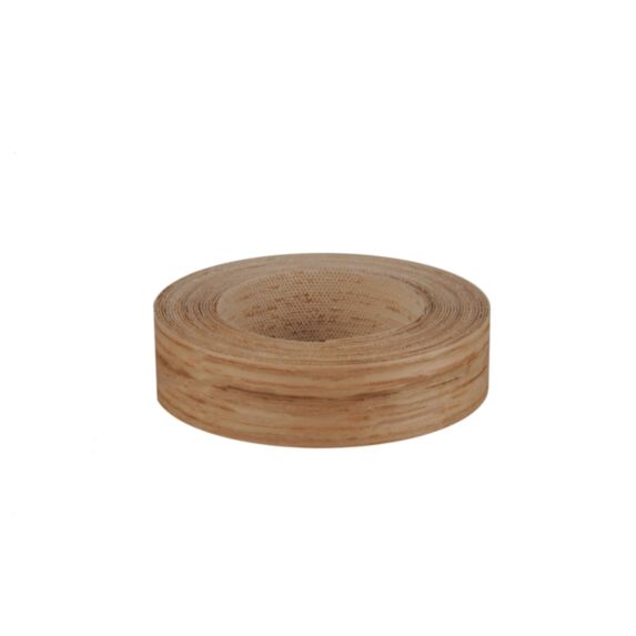 Bande de chant bois véritable essence chêne 23mm x 5ml