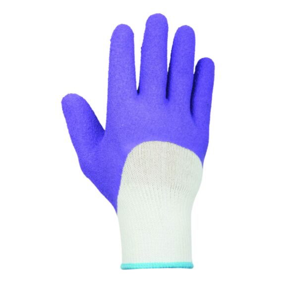 Gants de jardinage spécial rosiers blanc/mauve T.6 - GERIN