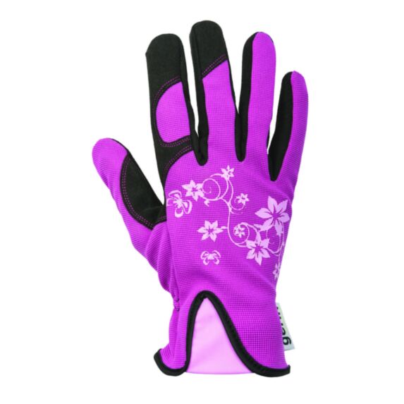 Gants de jardinage tous travaux T.8 Rose - GERIN