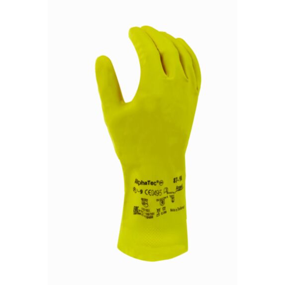 Paire de gants de ménage en latex x2 T.8 - GERIN