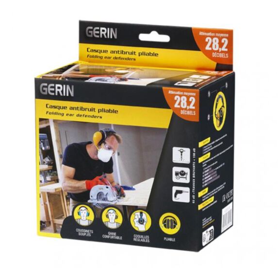 Casque antibruit pliable - GERIN