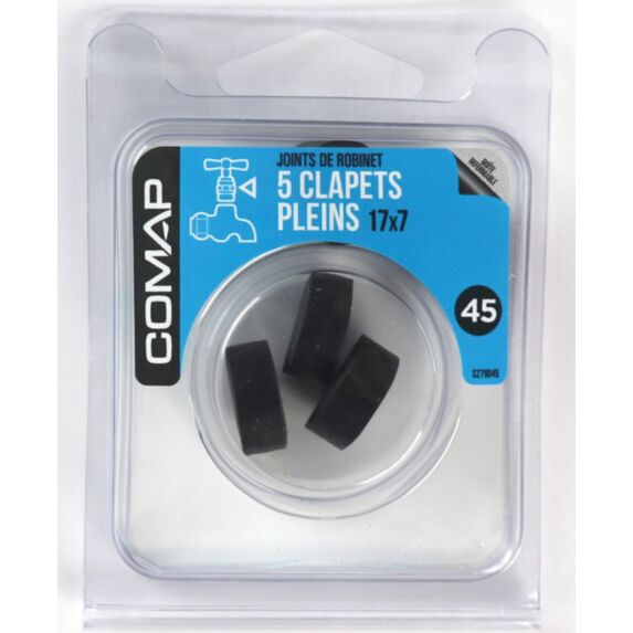 5 Clapets pleins 17x7 - COMAP