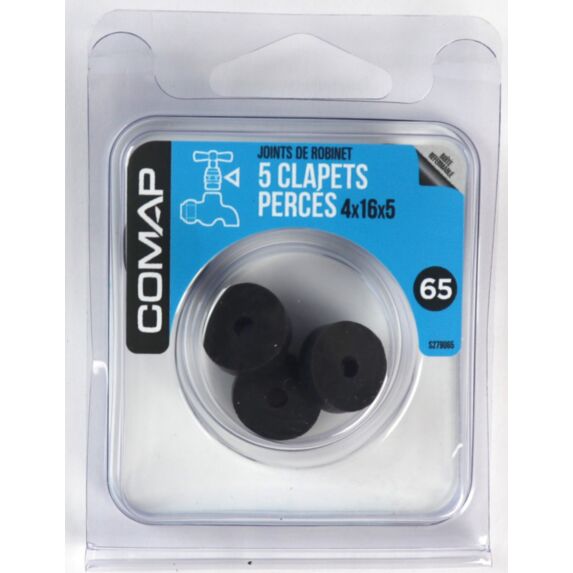 5 Clapets percés 4x16x5 - COMAP