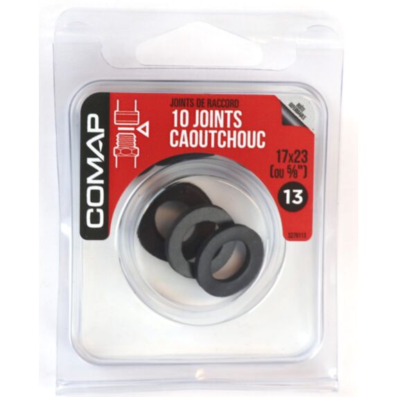 10 joints caoutchouc 17x23 - COMAP