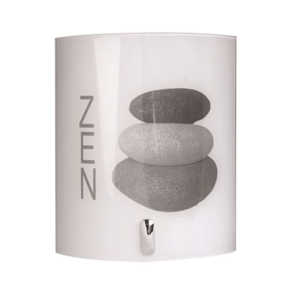 Applique Zen Verre Blanc h.24cm - SEYNAVE