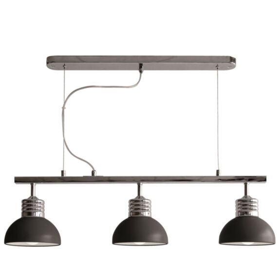 Barre 3 Lumières Charlie Noire h.25cm - SEYNAVE