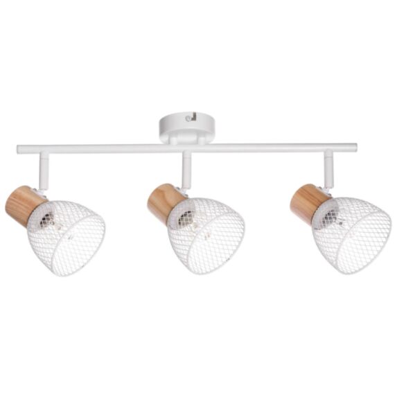 Spot 3 Lumières Bedwood Blanc h.15cm - SEYNAVE