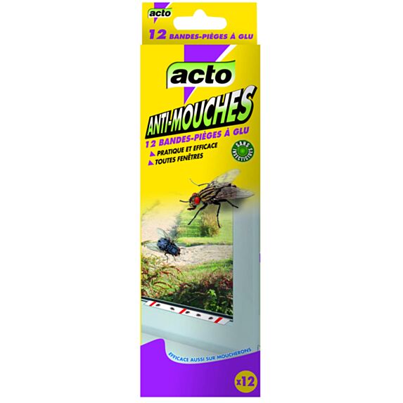 BANDES PIÈGES ANTI-MOUCHES