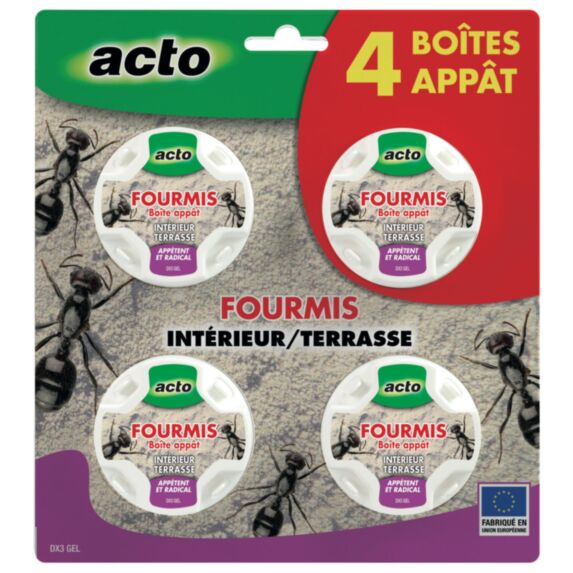 Appâts fourmis Gel x4 - ACTO
