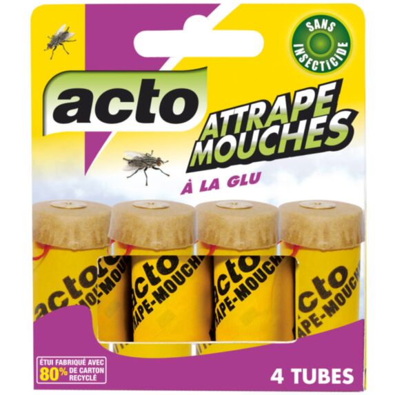 ATTRAPE-MOUCHES A LA GLU