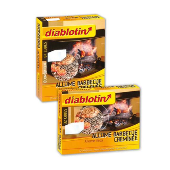 Allume feux barbecue et cheminée x32 - DIABLOTIN