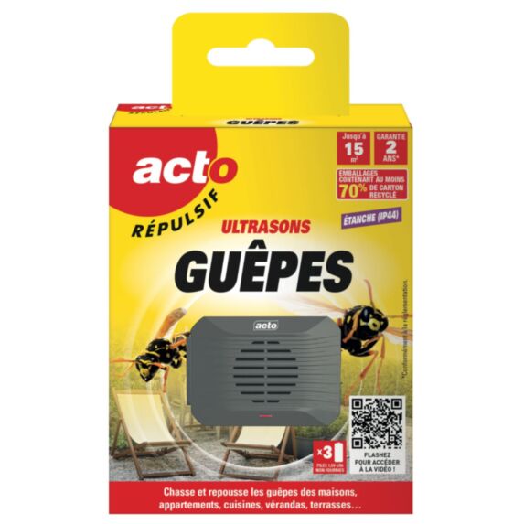 Répulsif guêpes Ultrasons - ACTO