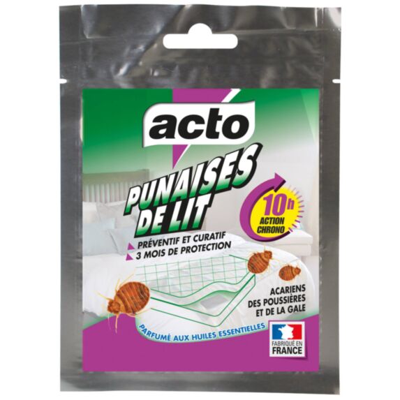 Plaquette Punaises de lit et Acariens