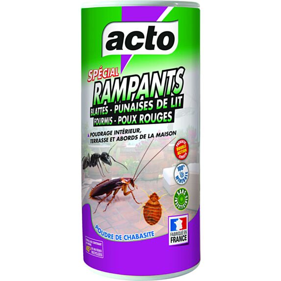 Poudre de Chabasite Insectes Rampants 100gr - ACTO