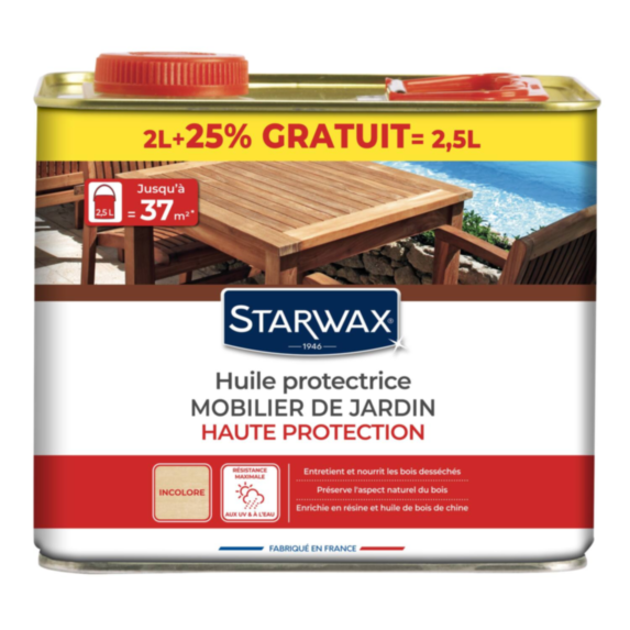Huile bois exotiques - STARWAX