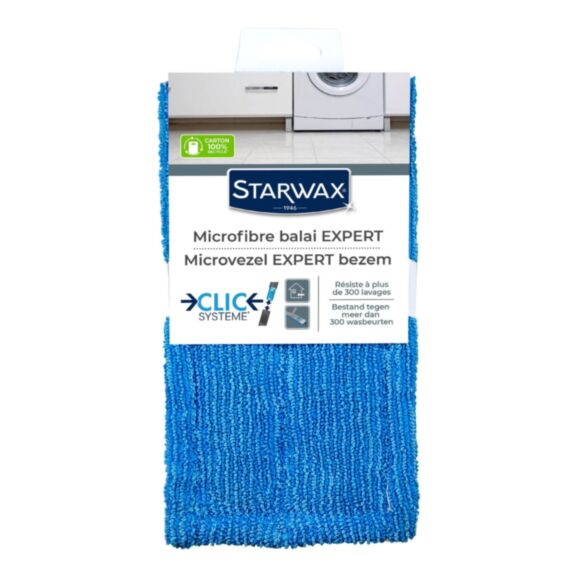 Microfibre balai Expert Flexi Clic - STARWAX