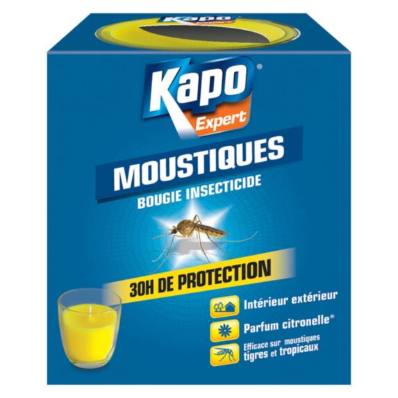 Bougie anti-moustiques 125gr - K.PRO