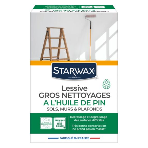 Lessive gros nettoyage à l'huile de pin 1,4kg - STARWAX