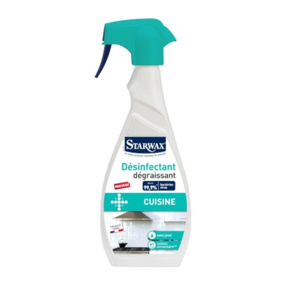 Désinfectant dégraissant cuisine 500ml - STARWAX